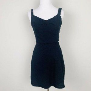 Hollister Little Black Dress Size XS Open Tie Back